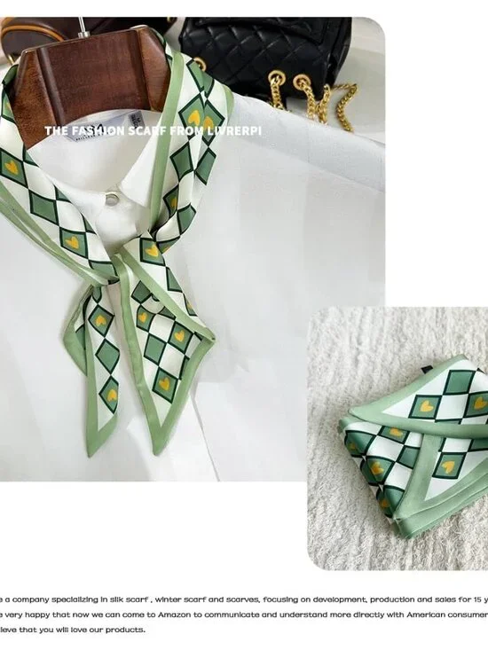 Hair Head Neck Bag Long Scarf Versatile Wrap for Women Soft & Lightweight for Ev - Picture 4 of 4